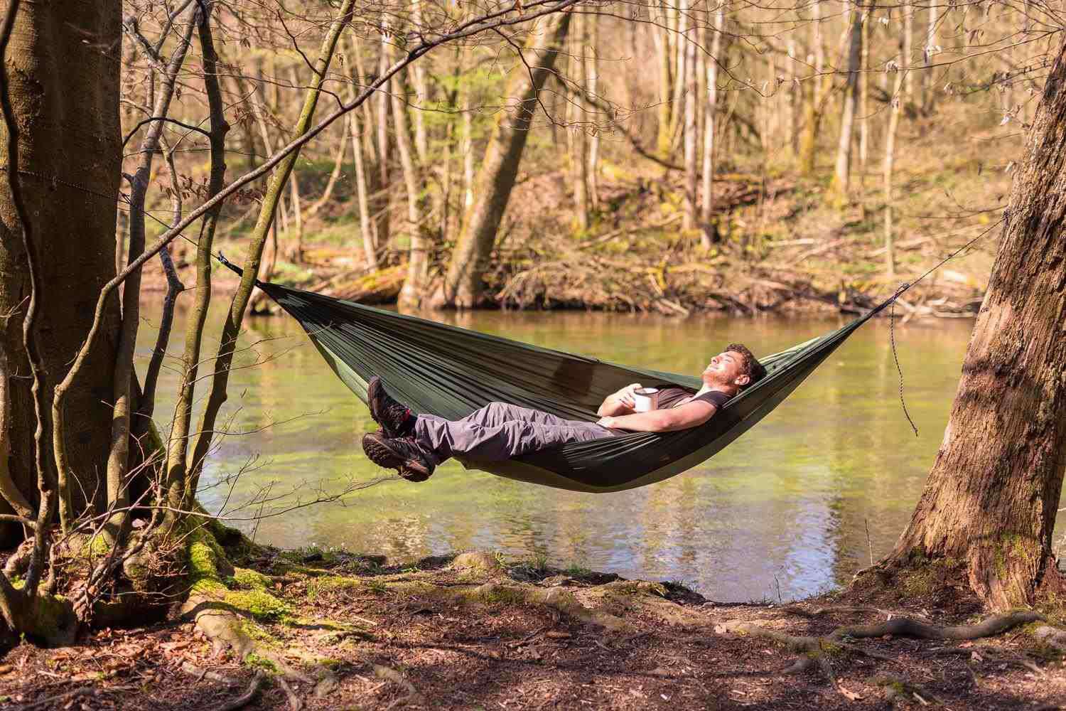 Amazonas Hängematte Silk Traveller Thermo